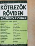 Kötelezők röviden középiskolásoknak 2.