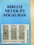 Bibliai nevek és fogalmak
