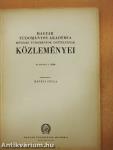 A Magyar Tudományos Akadémia Műszaki Tudományok Osztályának közleményei 1951/1-4.