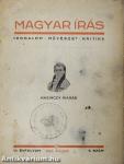 Magyar Írás 1934. május