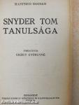 Snyder Tom tanulsága