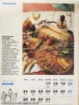 Szakácskönyv, naptárral 1985