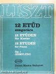 12 etűd zongorára