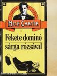 Fekete dominó sárga rózsával