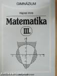 Matematika III.