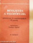 Bevezetés a filozófiába