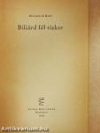 Biliárd fél tízkor