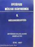 Építőipari műszaki iránynormák 6.