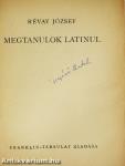 Megtanulok latinul