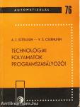 Technológiai folyamatok programszabályozói
