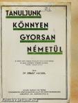 Tanuljunk könnyen, gyorsan németül!