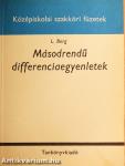 Másodrendű differenciaegyenletek