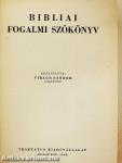 Bibliai fogalmi szókönyv