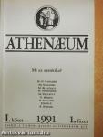 Athenaeum 1991. I. kötet 1. füzet