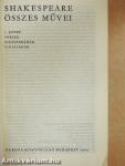 Shakespeare összes művei 1-2.