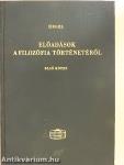 Előadások a filozófia történetéről I.