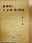 Baranyai helytörténetírás 1973