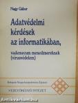 Adatvédelmi kérdések az informatikában