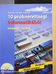 10 próbaérettségi informatikából - CD-vel