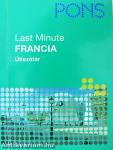 Last minute francia útiszótár