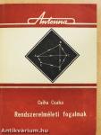 Rendszerelméleti fogalmak