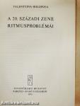 A 20. századi zene ritmusproblémái