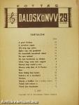 Kottás daloskönyv 29.