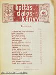 Kottás daloskönyv 41.