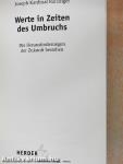 Werte in Zeiten des Umbruchs