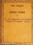 Az élet megindulása és az újjáépítés kezdetei Vas megyében 1945-48
