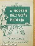 A modern háztartás iskolája