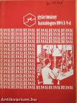 Gyártmánykatalógus 1983-84