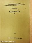 Matematika III.