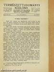 Természettudományi Közlöny 1912. január-december/Pótfüzetek a Természettudományi Közlönyhöz 1912. január-december