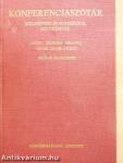 Konferenciaszótár