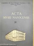 Acta Musei Napocensis IV
