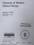 Elements of Modern Optical Design