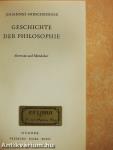 Geschichte der Philosophie I-II.