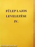 Fülep Lajos levelezése IV.