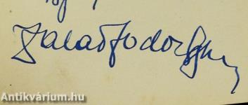 A zsákhordó dala (dedikált példány)