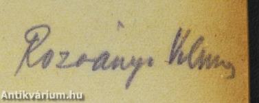 Virrasztó (dedikált példány)