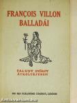 Francois Villon balladái Faludy György átköltésében