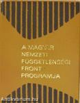 A Magyar Nemzeti Függetlenségi Front programja (minikönyv) (számozott)