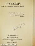 Antik érmészet