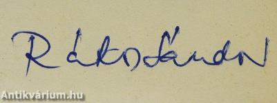 Fák, viharban (dedikált példány)