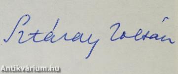 Haraszthy Ágoston (dedikált példány)