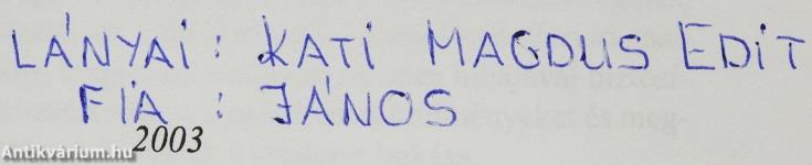 Ma a tegnapról... (többszörösen dedikált példány)