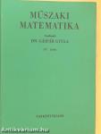 Műszaki matematika IV.