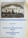 A Debreceni Orvostudományi Egyetem története és professzorainak életrajza 1918-1988