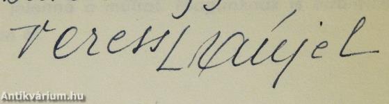 A színház vonzásában (dedikált példány)